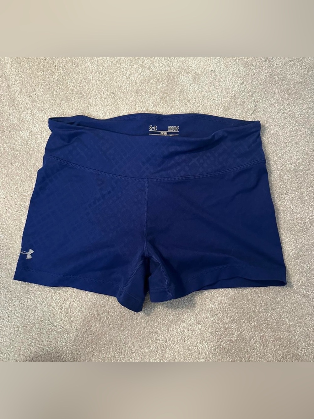 Under Armour Women’s Royal Blue Athletic Bike Shorts